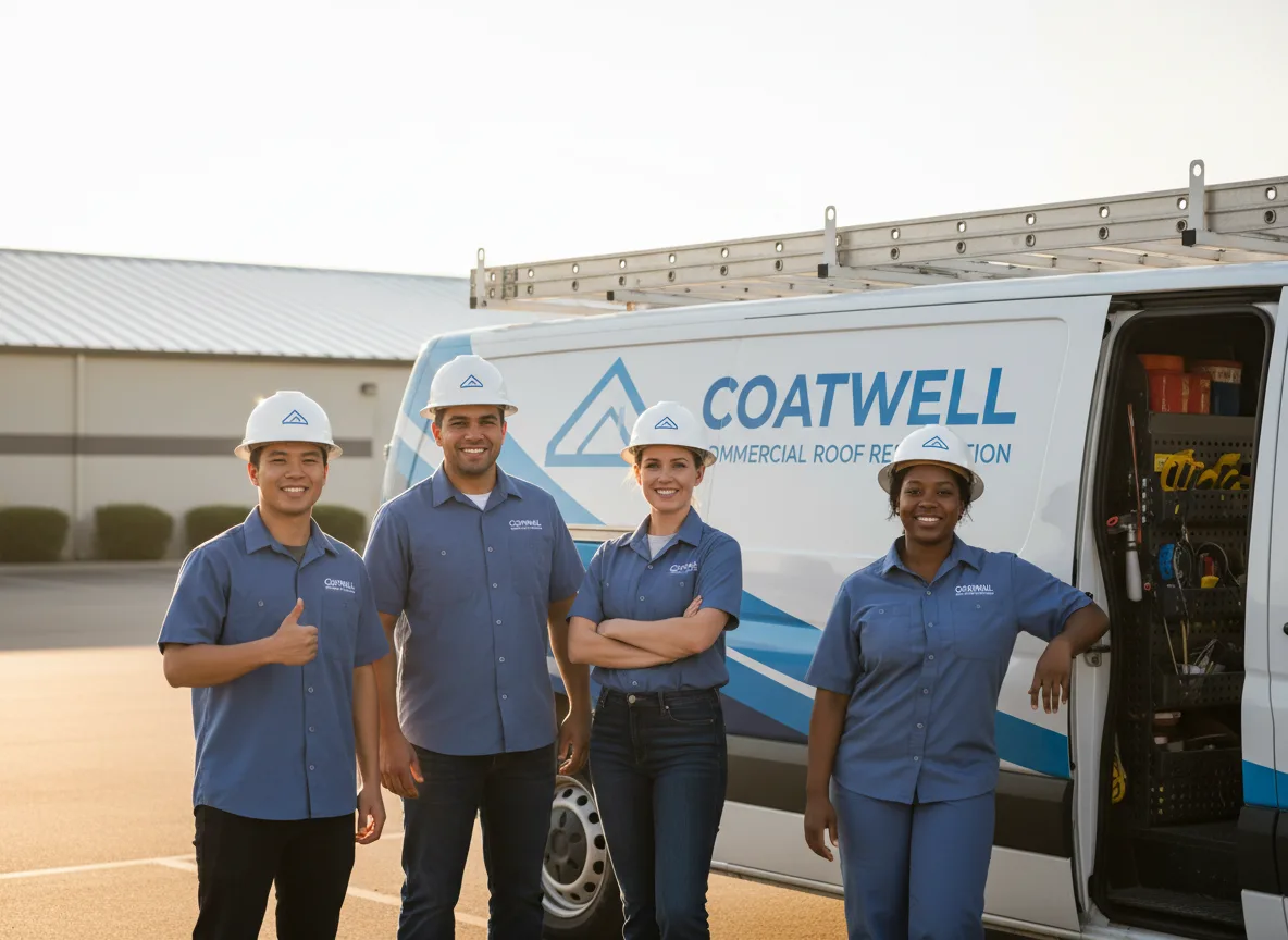 Commercial roof coating company in Agra, KS